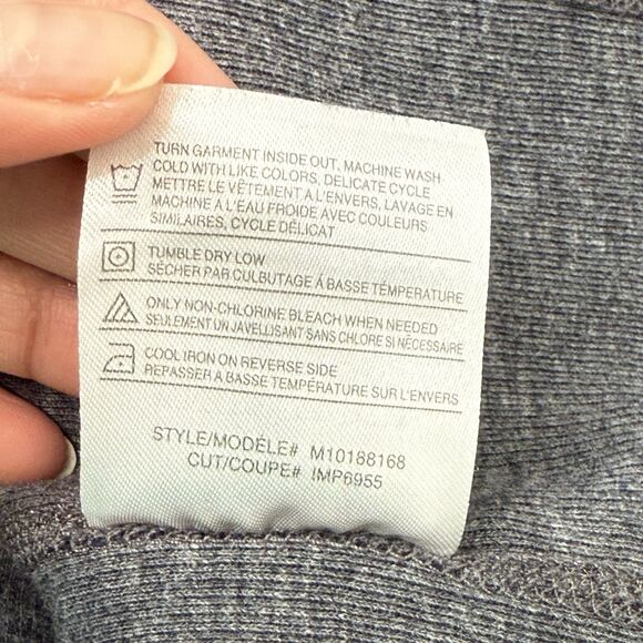 Vince Mens Pullover Size M Navy Long Sleeve Sweater Cotton Preppy Minimalist - Picture 12 of 12